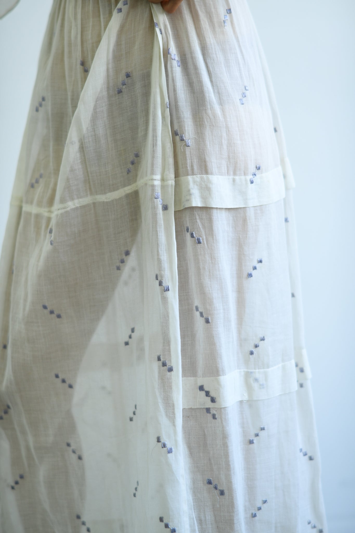Edwardian Block Embroidered Dress